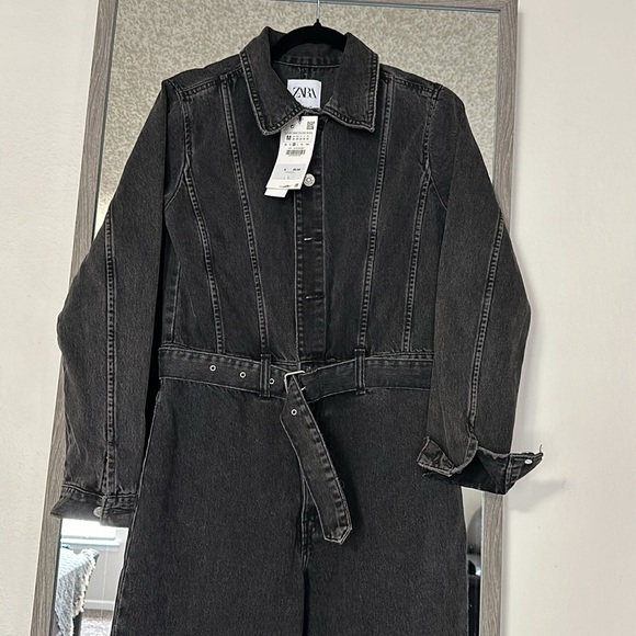 Zara denim jumpsuit - Picture 3 of 7